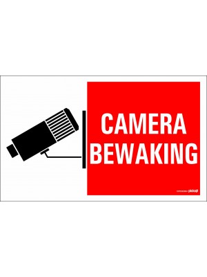 Veiligheidspictogram - Camerabewaking - bord