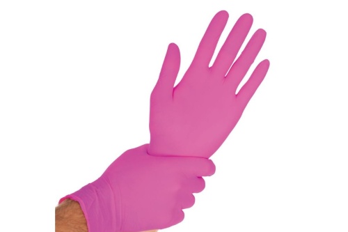 Nitril Handschoen Poedervrij Roze 3,5 Gram 