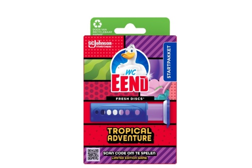 WC Eend Fresh Disc Tropical Adventure Startpakket