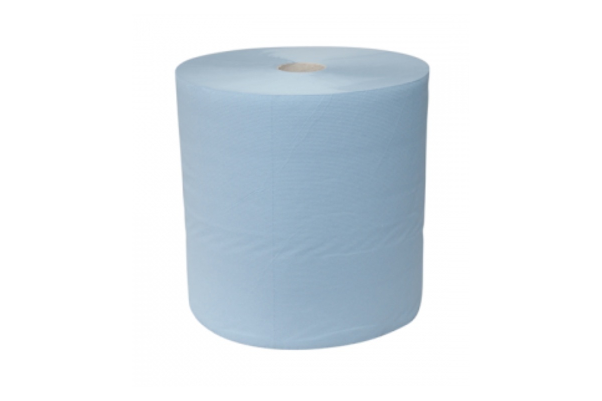 Prima Industriepapier Blauw - 400mtr x 37 cm - 3-laags - 1000 vel