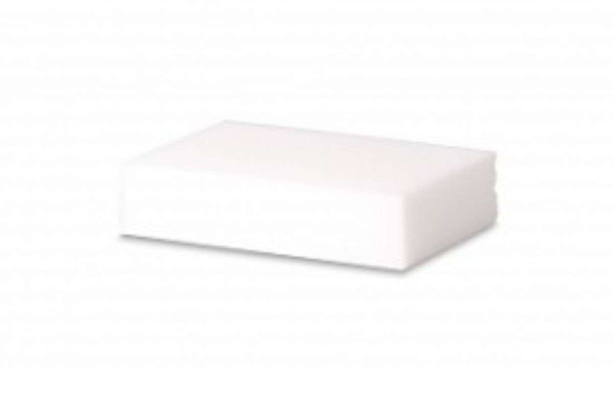 Melamine vlekkenspons